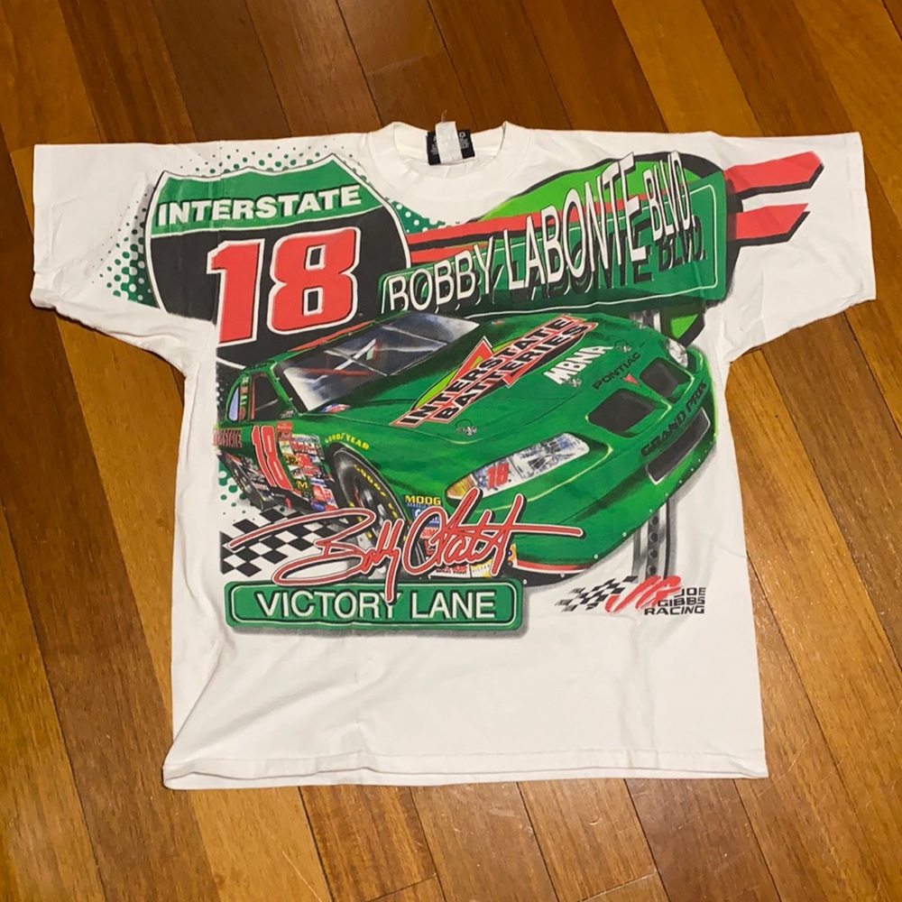Vintage Bobby LaBonte all over print Tshirt